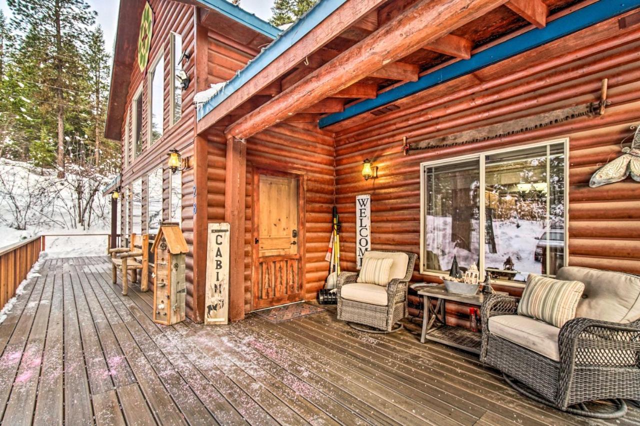 Garden Valley Cabin With Loft And Large Deck! Crouch Buitenkant foto